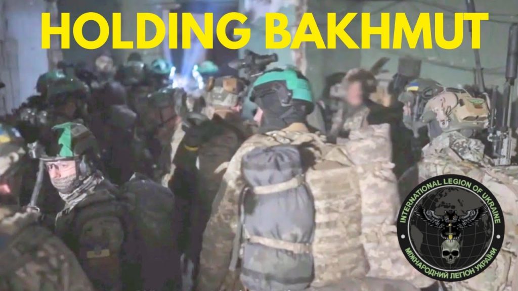 International Legion GUR/DIU holding the line in Bakhmut City